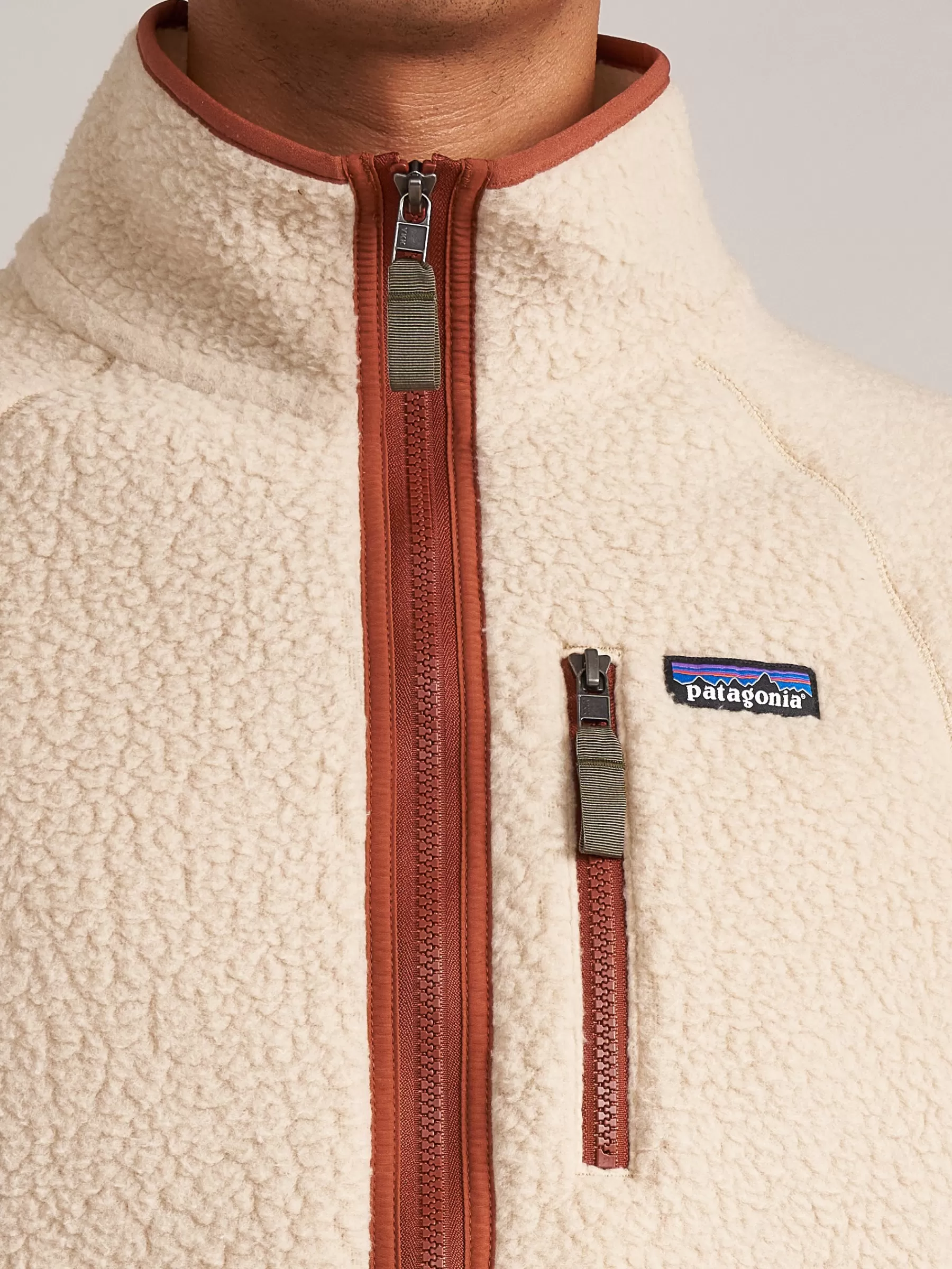 Sale Patagonia | Retro Pile Fleece Jacket For Men Beige